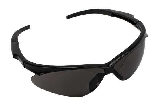 Walker's Crosshair Sport Shooting Glasses with smoke grey lens
